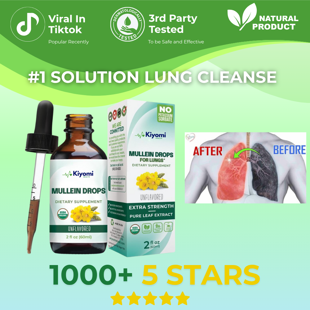Mullein Drops - Clear Lungs