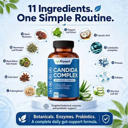 Candida Cleanse: White Tongue & Gut Balance Kit