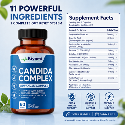Candida Cleanse: White Tongue & Gut Balance Kit