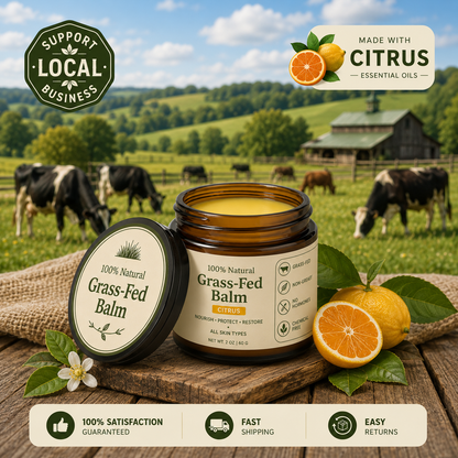 100% Natural Grass- Fed Balm