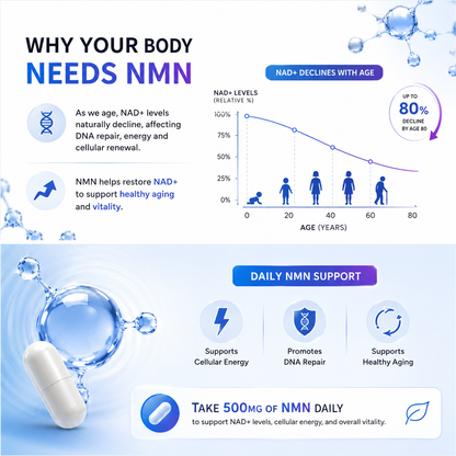 Organix - NMN (Nicotinamide Mononucleotide) Pure Powder