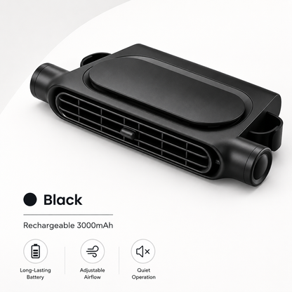 Instant Cooling Car Seat Fan Relief For Hot Days