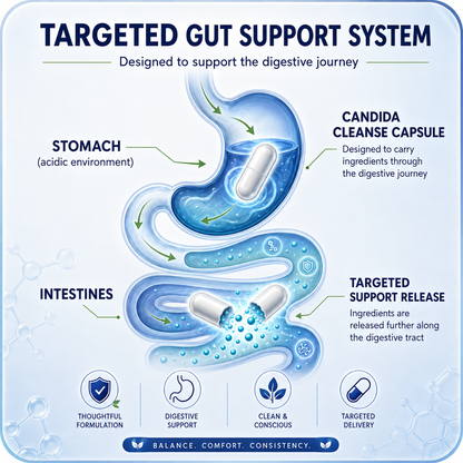 Candida Cleanse - For Gut Detox & Restore