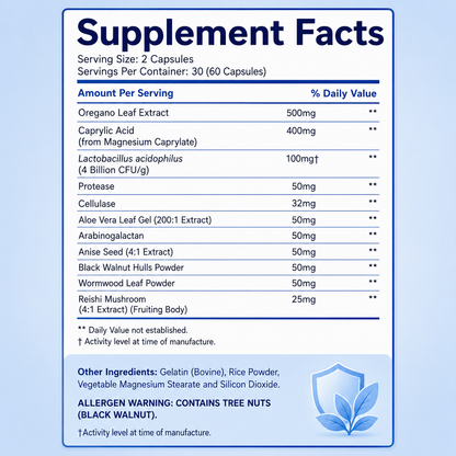 Candida Cleanse - For Gut Detox & Restore