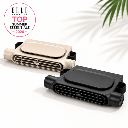 Instant Cooling Car Seat Fan Relief For Hot Days