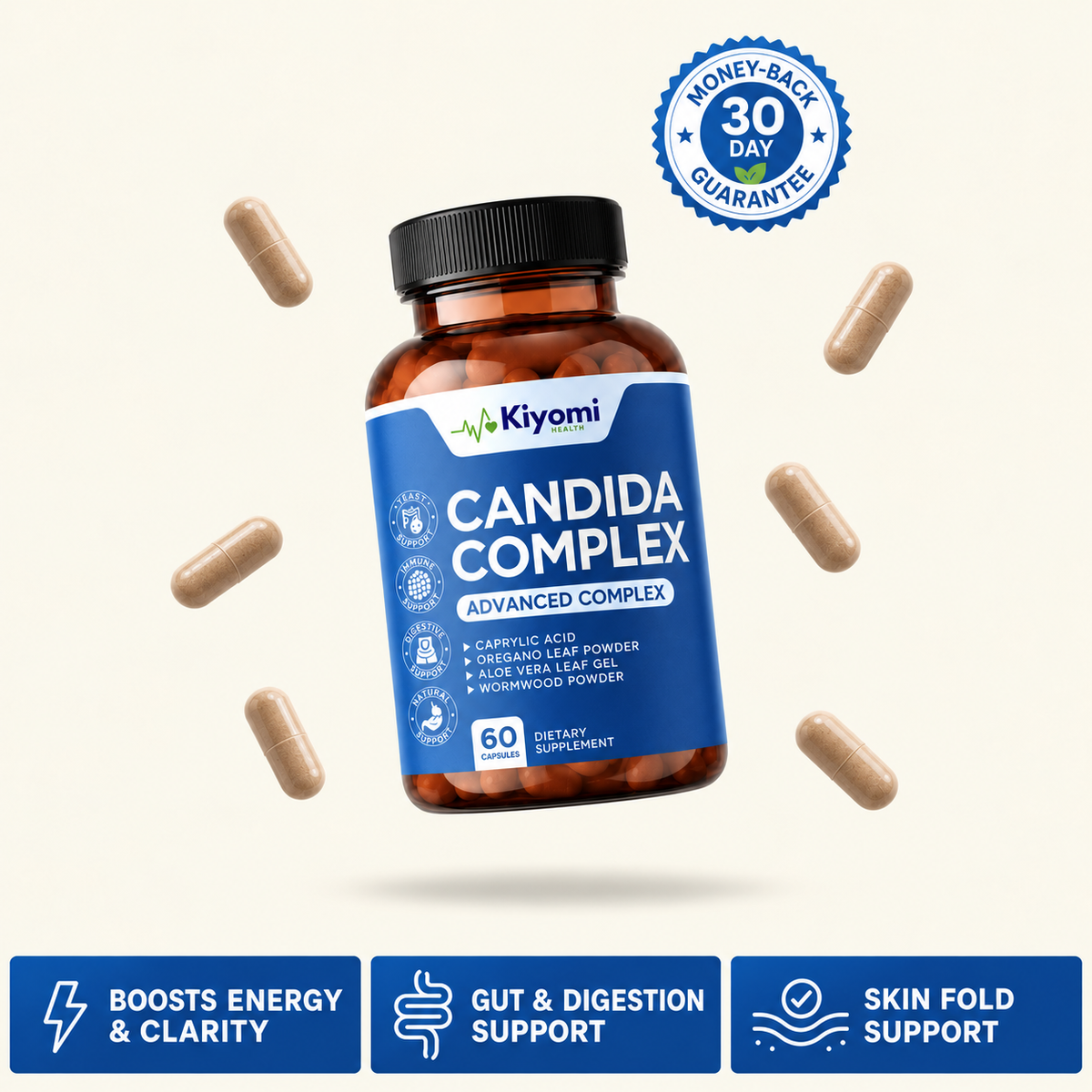 Candida Complex – Skin Comfort & Gut Balance Formula