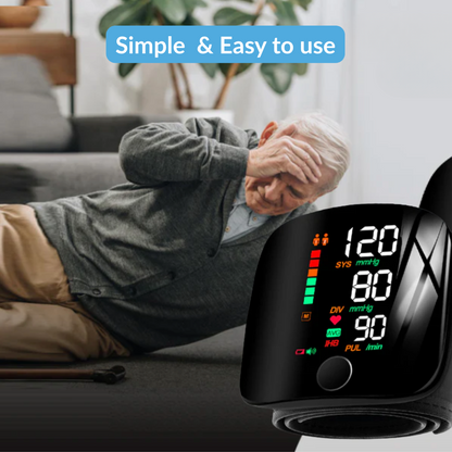 Smart Wrist Blood Pressure Monitor