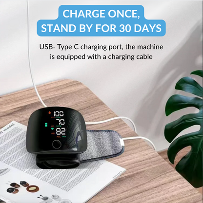 Smart Wrist Blood Pressure Monitor