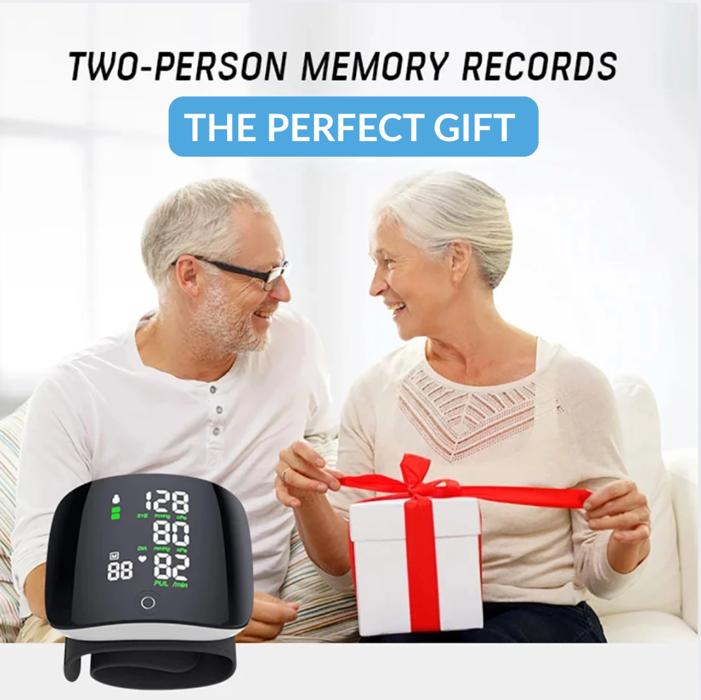 Smart Wrist Blood Pressure Monitor