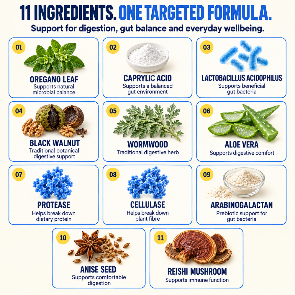 Candida Complex – Skin Comfort & Gut Balance Formula